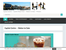 Tablet Screenshot of capitolcentre.waltonledale.co.uk